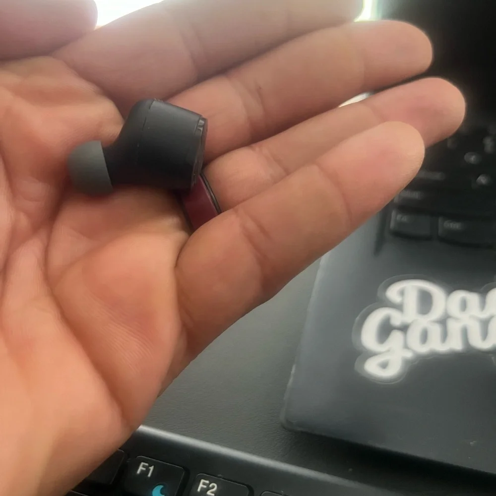 SkullCandy Wireless Earbuds - Black and Orange